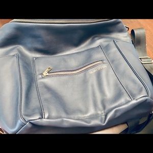 Large Navy Fawn Design excellent condition